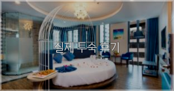 💬 실제 투숙 후기