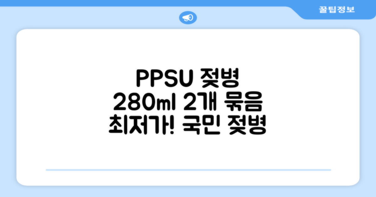 PPSU 젖병 280ml 2개