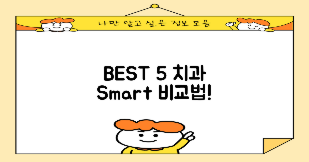 BEST 5 치과, 이렇게 비교하세요!